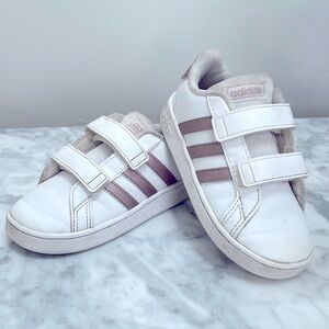 Adidas grand court rose/white